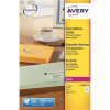 Avery Clear Addressing Labels Laser 21 per Sheet 63.5x38.1 Ref L7560-25 [525 Labels]