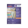 Avery ReadyIndex Dividers Mylar Tabs A4 1-10 Ref 01735501 L7411-5