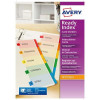 Avery ReadyIndex Dividers Mylar Tabs A4 1-6 Ref 01734501