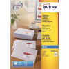 Avery Quick DRY Addressing Labels Inkjet 14 per Sheet 99.1x38.1mm White Ref J8163-100 [1400 Labels]