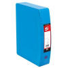5 Star Office Box File Polypropylene with Twin Clip Lock Foolscap Blue