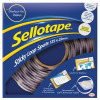Sellotape Sticky Loop Spots in Handy Dispenser of 125 Spots Diameter 22mm each White Ref 1445181
