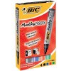 Bic Marking 2000 Permanent Marker Bullet Tip Line Width 1.7mm Assorted Ref 820911 [Pack 4]