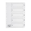 Avery Index Multipunched 1-5 A4 White Ref 05460061