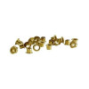 Rexel Copper Eyelets 3.2mm Shank Ref 20320050 [Pack 500]