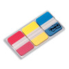 Post-it Index Filing Tabs Strong Flat 51x38mm Six Each of 4 Colours Assorted Ref 686-PLOY [Pack 24]