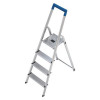 Folding Aluminium Ladder 3 Non Slip Ribbed Steps 3.3kg
