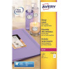 Avery Addressing Labels Colour Laser 8 per Sheet 99.1x67.7mm Ref L7765-40 [320 Labels]