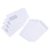 5 Star Value Envelope Pocket Press Seal Window 90gsm White C5