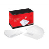 5 Star Office Mail Machine Envelopes Gummed Window 90gsm White C5 [Pack 500]