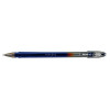 Pentel EnerGel Plus Rollerball Fine 0.5mm Tip 0.25mm Line Blue Ref BLN25-C [Pack 12]