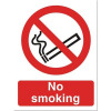 Stewart Superior Sign No Smoking Vehicle A5 Self-adhesive Vinyl Ref SB014SAV