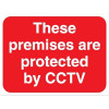 Stewart Superior Caution CCTV Camera Sign Self Adhesive PVC 150x200mm Ref WO143PVC