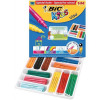 Bic Kids Plastidecor Crayons Colour Hard Long-lasting Sharpenable Vivid Assorted Ref 829772 [Pack 24]