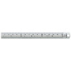 Linex Hobby Cutting Ruler Anti-slip Light Aluminium 1 Bevelled Side 1 Plain Side 50cm Ref LXE2950M