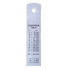 Linex Hobby Cutting Ruler Anti-slip Light Aluminium 1 Bevelled Side 1 Plain Side 50cm Ref LXE2950M