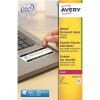 Avery NoPeel Labels Tamper-proof Durable 40 per Sheet 45.7x25.4mm White Ref L6145-20 [800 Labels]