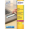 Avery NoPeel Labels Tamper-proof Durable 24 per Sheet 63.5x33.9mm White Ref L6146-20 [480 Labels]