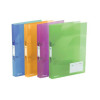 Rexel Ice Ring Binder Polypropylene 2 O-Ring 25mm A4 Translucent Assorted Ref 2102044 [Pack 10]