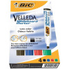 Bic Velleda 1751/1754 Whiteboard Marker Chisel Tip Line Width 3.7-5.5mm Assorted Ref 904950 [Pack 4]