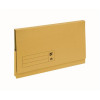 Elba Document Wallet Full Flap 260gsm Capacity 32mm Foolscap Yellow Ref 100090258 [Pack 50]