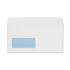 5 Star Office Envelopes Wallet Peel and Seal 100gsm White DL [Pack 500]