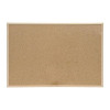 5 Star Eco Noticeboard Cork with Pine Frame W600xH400mm