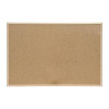 5 Star Eco Noticeboard Cork with Pine Frame W900xH600mm