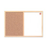 5 Star Office Combination Noticeboard Cork and Drywipe W600xH400mm