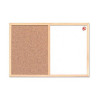 5 Star Office Combination Noticeboard Cork and Drywipe W900xH600mm