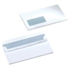 5 Star Office Envelopes Wallet Self Seal 90gsm White DL [Pack 500]
