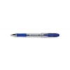 5 Star Elite Rubber Grip Ball Pen 1.0mm Tip 0.5mm Line Blue [Pack 12]