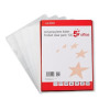 5 Star Office Folder Cut Flush Polypropylene Copy-safe Translucent 120 Micron A4 Green [Pack 25]