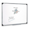 Nobo Prestige Drywipe Board Enamel Magnetic and Fixings Markers Magnets 900x1200mm Aluminium Ref 1902675
