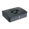 Cash Manager Security Box 8 Compartments and Coin Counter Tray Mercury