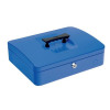 Cash Manager Security Box 8 Compartments and Coin Counter Tray Mercury