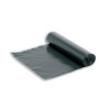 5 Star Facilities Bin Liners Medium Duty Rolled 95L Capacity W415xD300xH840mm 19 Micron Black [Roll 20]