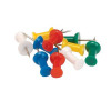 5 Star Office Push Pins Assorted Opaque [Pack 100]