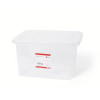 5 Star Office Storage Box Plastic with Lid Stackable 24 Litre Clear