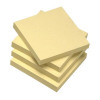 5 Star Office Re-Move Notes Repositionable Pad of 100 Sheets 76x127mm Yellow [Pack 12]