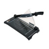 5 Star Office Paper Guillotine Cutter II 10 Sheet Capacity A4 Table size 245x335x10mm Silver/Black