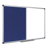 5 Star Office Combination Board Drywipe/Felt 900x600mm