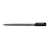 5 Star Elite Ballpen Medium 1.0mm Tip 0.5mm Line Black [Pack 20]