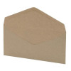 5 Star Office Envelopes Recycled Lightweight Wallet Gummed 75gsm Manilla DL [Pack 1000]