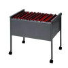 Rexel Suspension Filing Trolley for 100 Files Grey