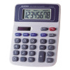 Sharp Silver 8-Digit Semi-Desktop Calculator EL-330ERB