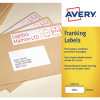 Avery 194x39mm White Franking Label FL06