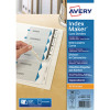 Avery Index Maker A4 10-Part White Unpunched Divider 01816061