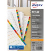 Avery Mylar Bright White 1-10 A4 Numeric Divider 05461061