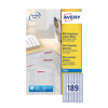 Avery Mini White Inkjet Label 25.4 x 10mm 189 Per Sheet Pack of 4725 J8658-25